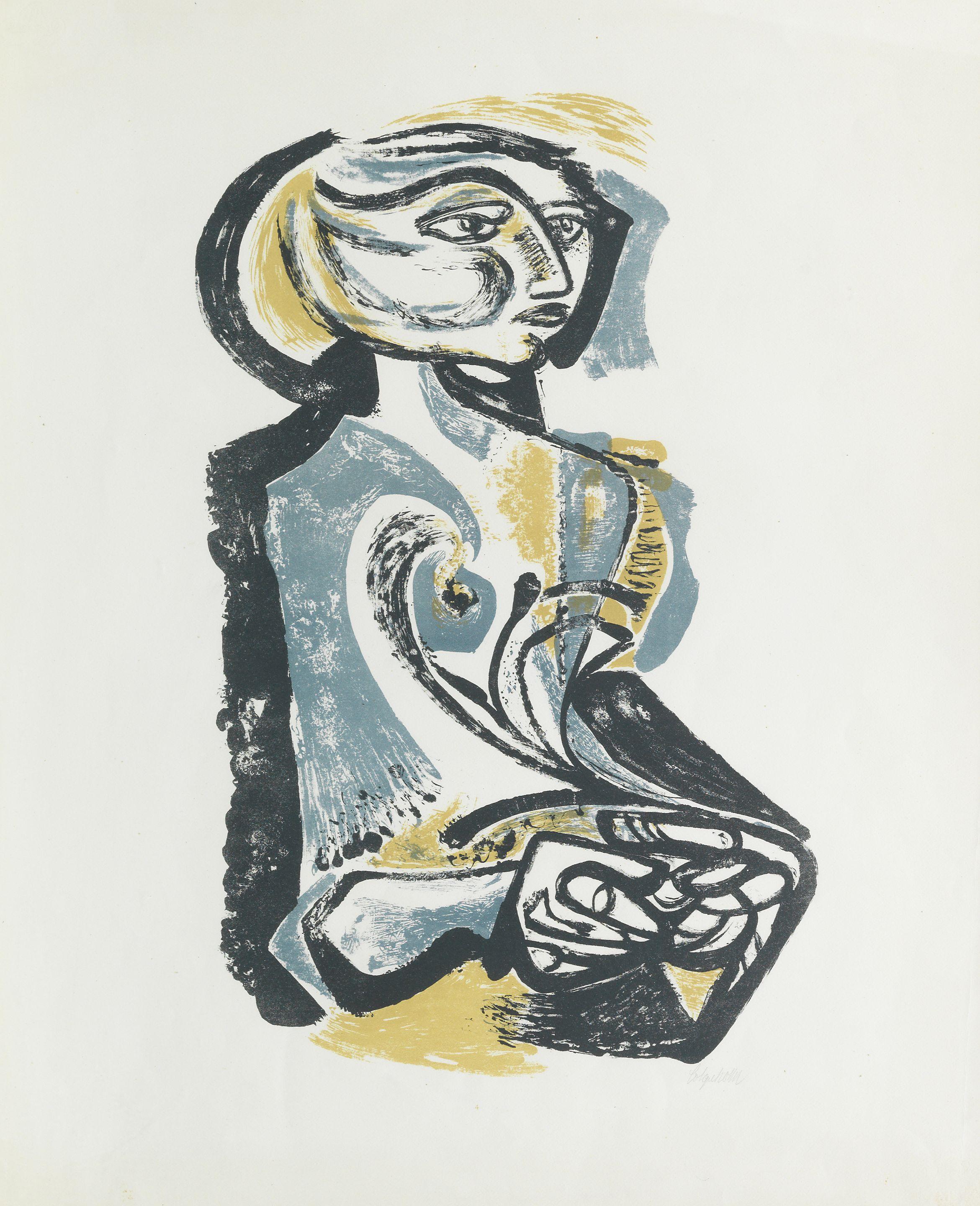 Robert Colquhoun - Seated Woman (1952)