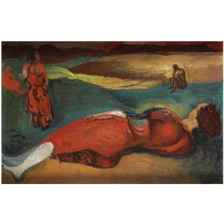 Robert Colquhoun - Sketch For Reclining Women