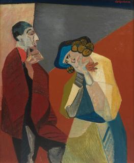 Robert Colquhoun - Two figures