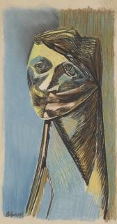 Robert Colquhoun - Woman In Green