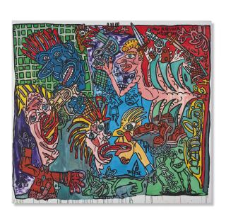 Robert Combas - Au revoir Mr. Orwell