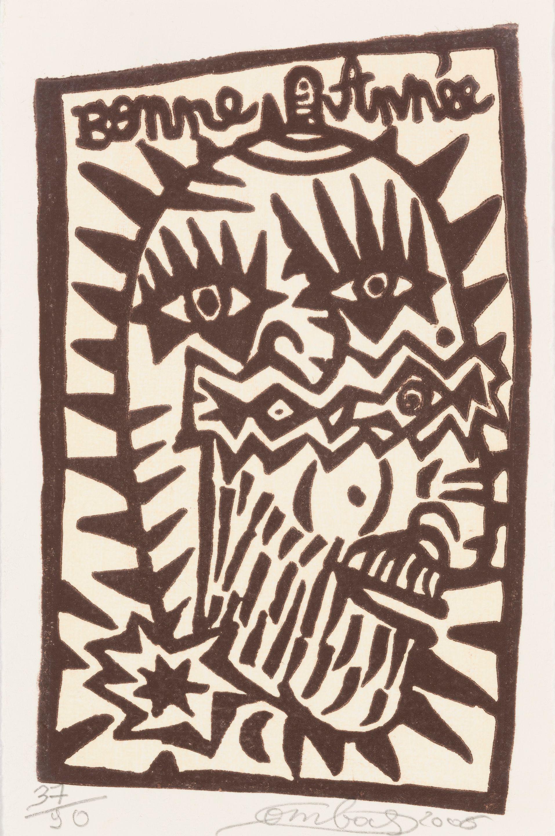 Robert Combas - Bonne année, 2006