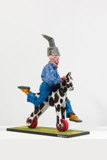 Robert Combas - cavalier à la concorde