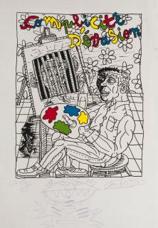 Robert Combas - Complicite d\'évasion, 1993
