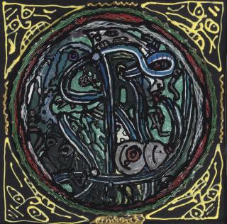 Robert Combas - Femme abstraite