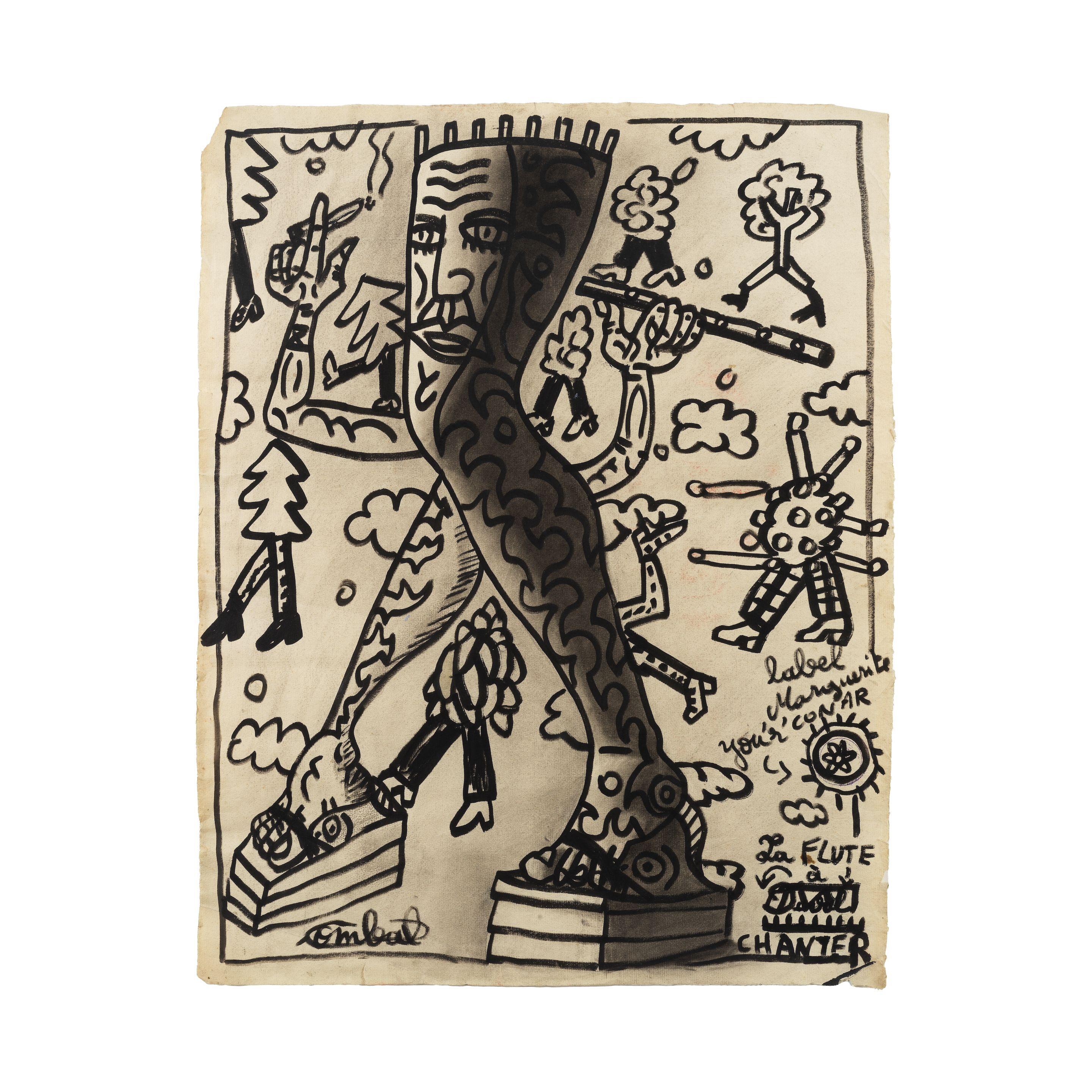 Robert Combas - La flûte à chanter