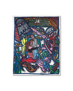 Robert Combas - Le Rêve Paradis Plus Cauchemard