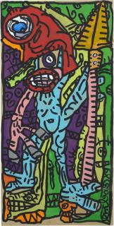 Robert Combas - Le révolutionnaire cabochard, 1989