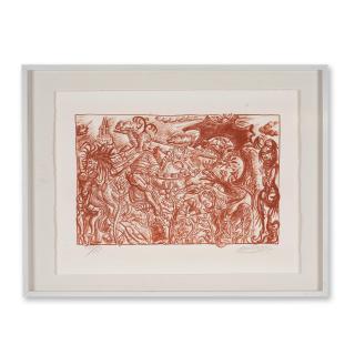 Robert Combas - Saint Georges et le dragon, 1997