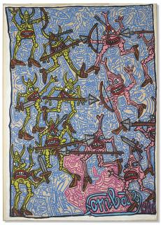 Robert Combas - Sans Titre, 1986