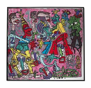 Robert Combas - Tout le monde est content ou feint de l\'être