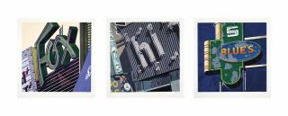 Robert Cottingham - American Signs: three prints
