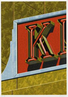 Robert Cottingham - An American Alphabet: K