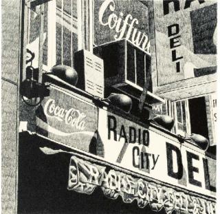 Robert Cottingham - Cold Beer; Patte\'s; and Radio City Deli (Landwehr 15; 17; and 19)