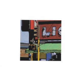 Robert Cottingham - Fifth and Oxnard