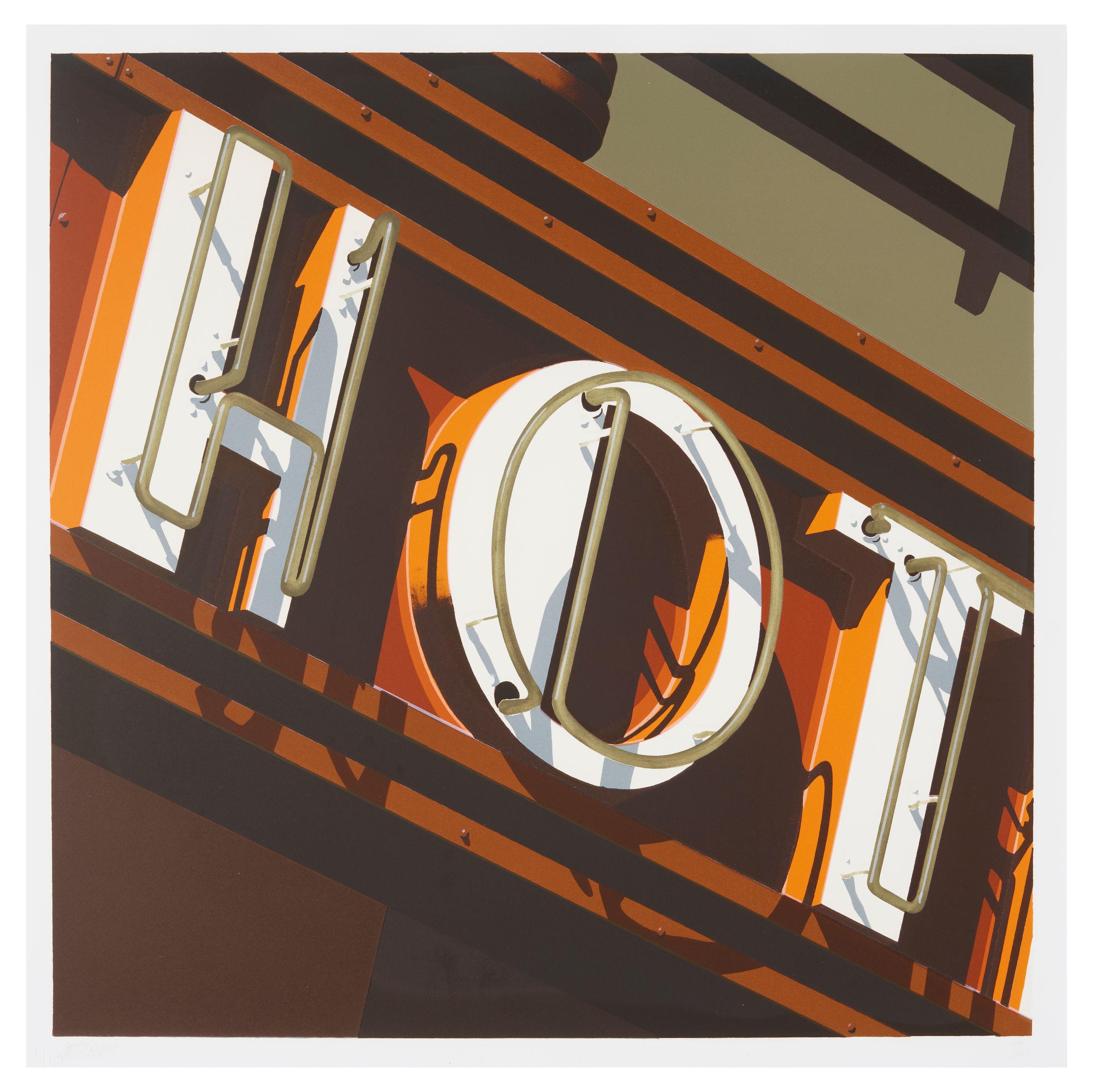 Robert Cottingham - Hot