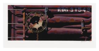 Robert Cottingham - Rolling Stock, 1990