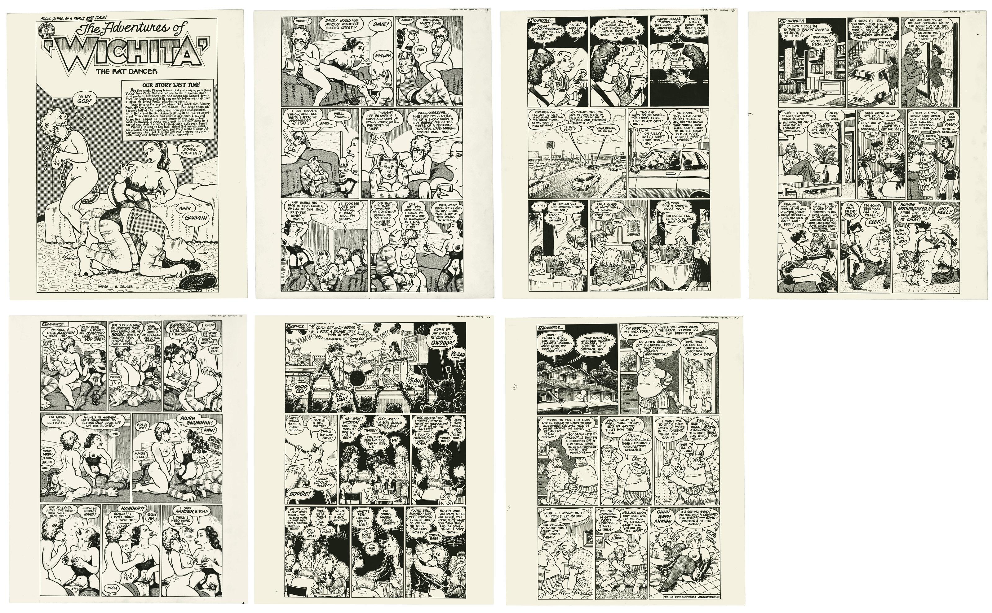 Robert Crumb - The Adventures of \'Wichita\' the Rat Dancer