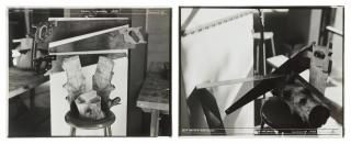 Robert Cumming - \'Work For Saws. Irvine, California\' And \'Saws Through At Right Angles. . .Rip And Cross-Cut.\': A Diptych