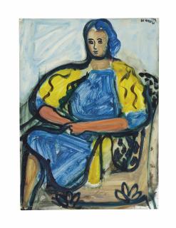 Robert De Niro, Sr. - Blue Dress, Blue Hair