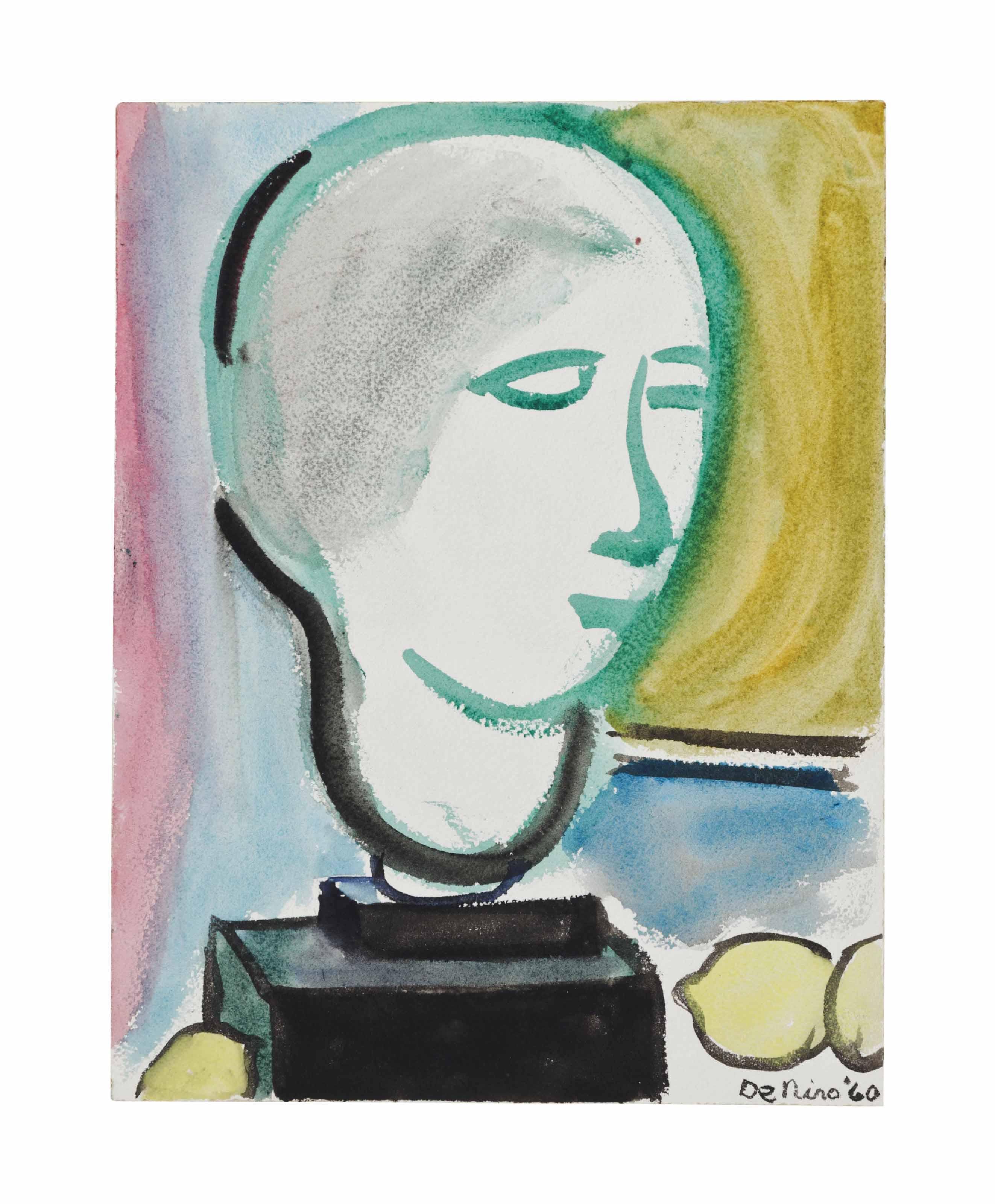 Robert De Niro, Sr. - Head with lemons