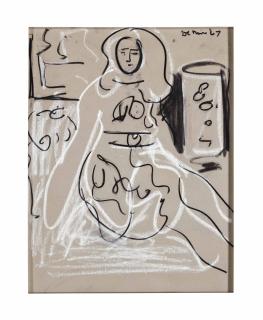 Robert De Niro, Sr. - Seated Figure