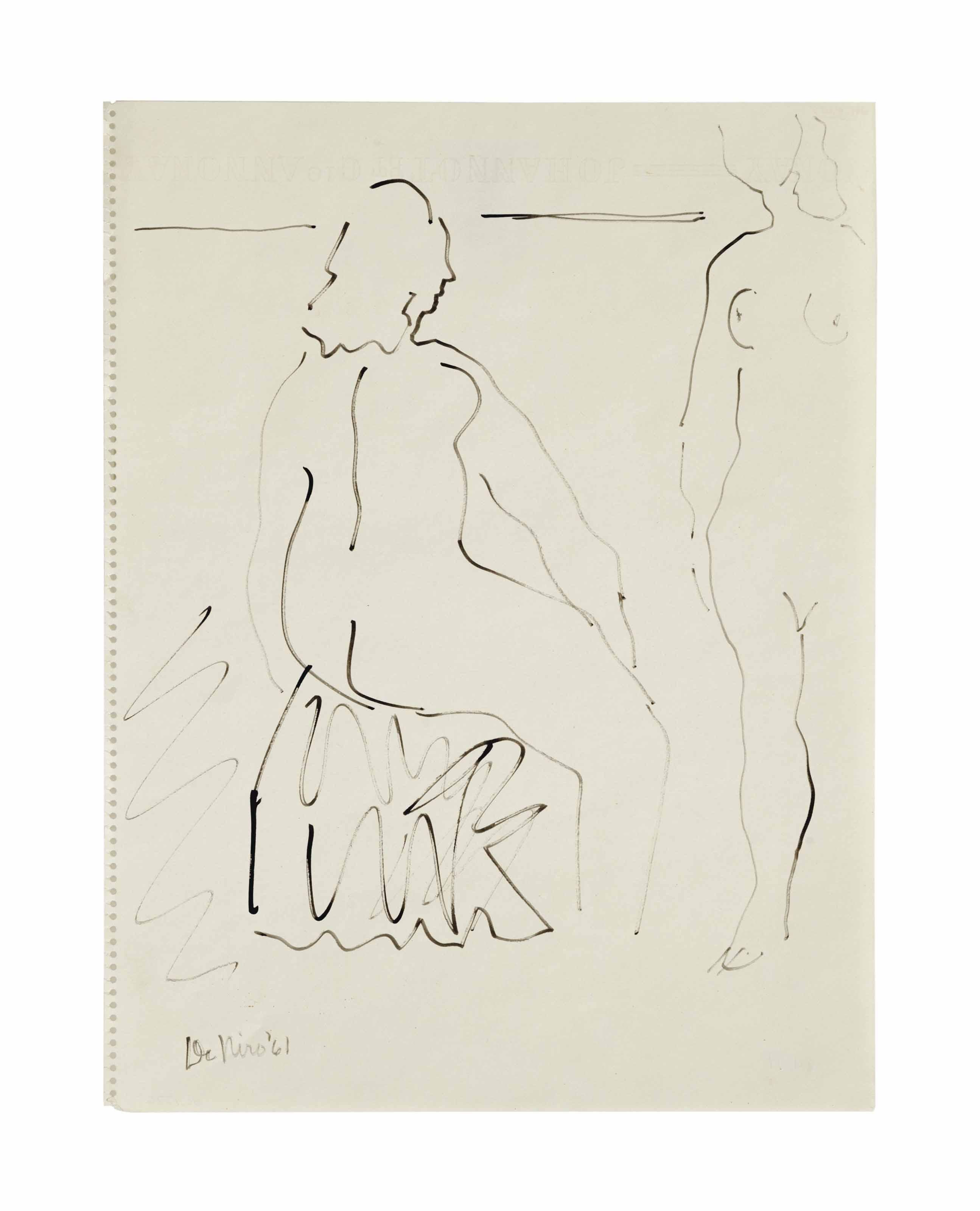 Robert De Niro, Sr. - Two Nudes