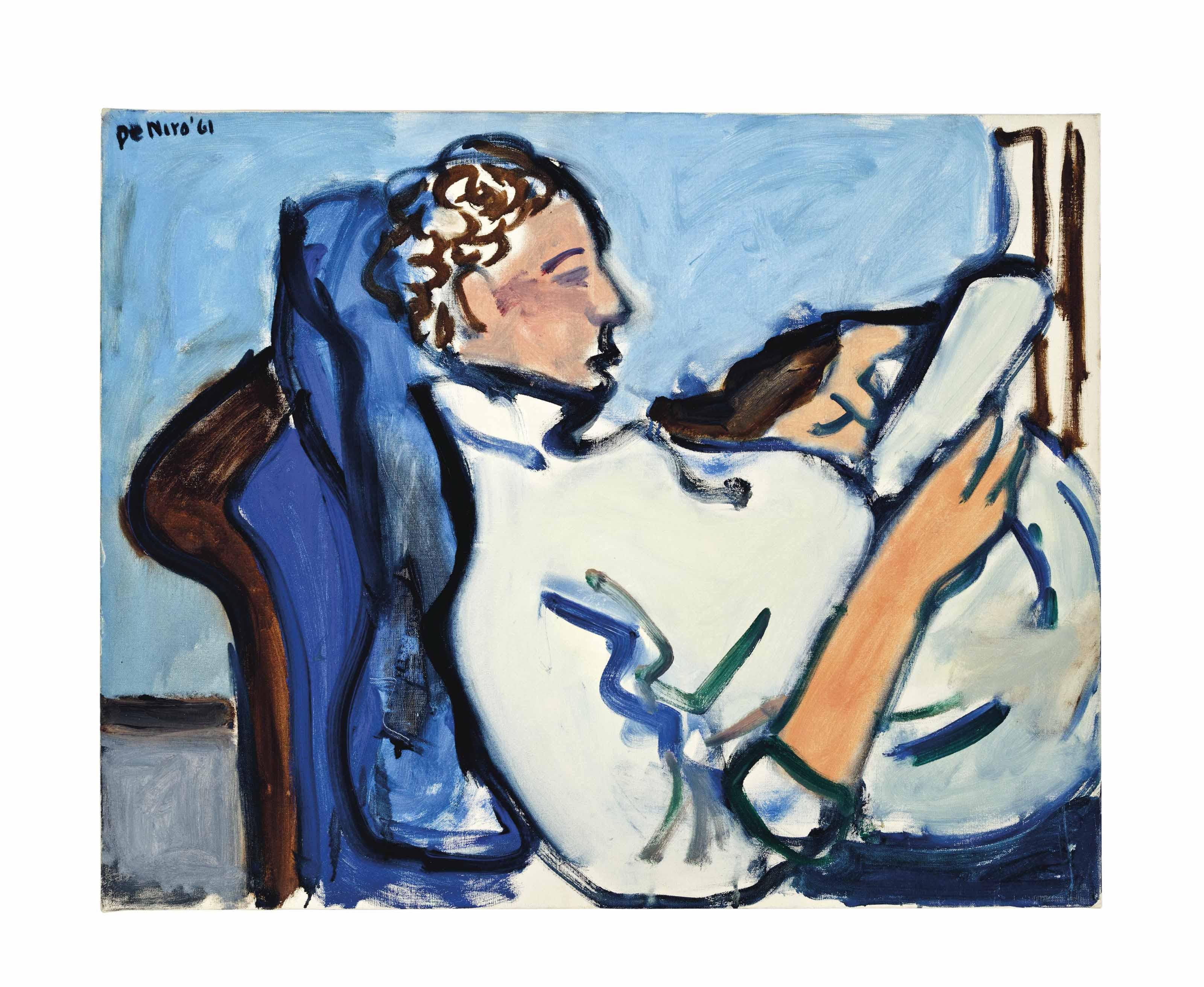 Robert De Niro, Sr. - Young Man Reading