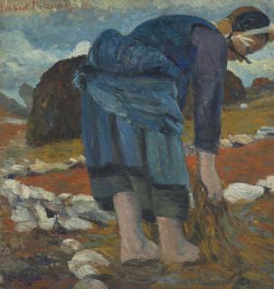 Robert Delaunay - Bretonne, Ecarteuse de Goëmon