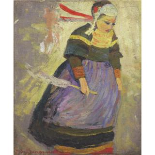 Robert Delaunay - Bretonne