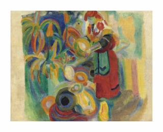 Robert Delaunay - Etude pour La Grand Portugaise