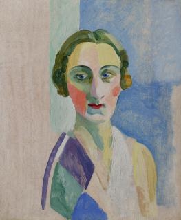 Robert Delaunay - Étude Pour La Portrait De Madame Heim