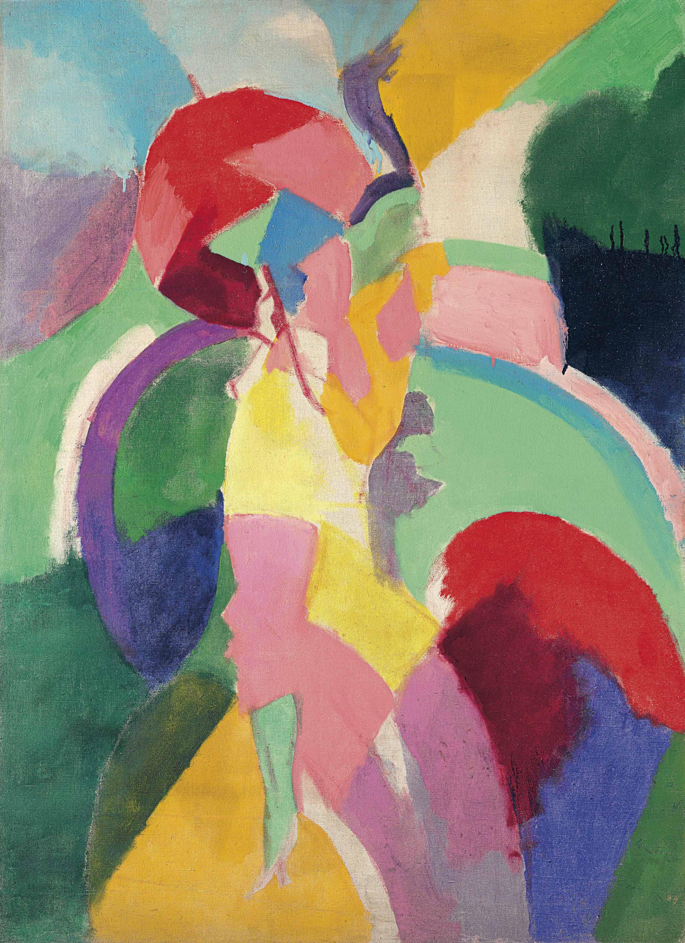 Robert Delaunay - Femme à l’ombrelle ou La Parisienne