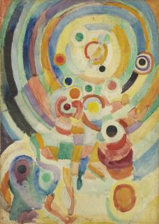 Robert Delaunay - Football, projet pour un décor de ballet