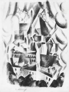 Robert Delaunay - La Fenêtre sur la Ville