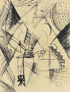 Robert Delaunay - La Tour Eiffel et la Roue