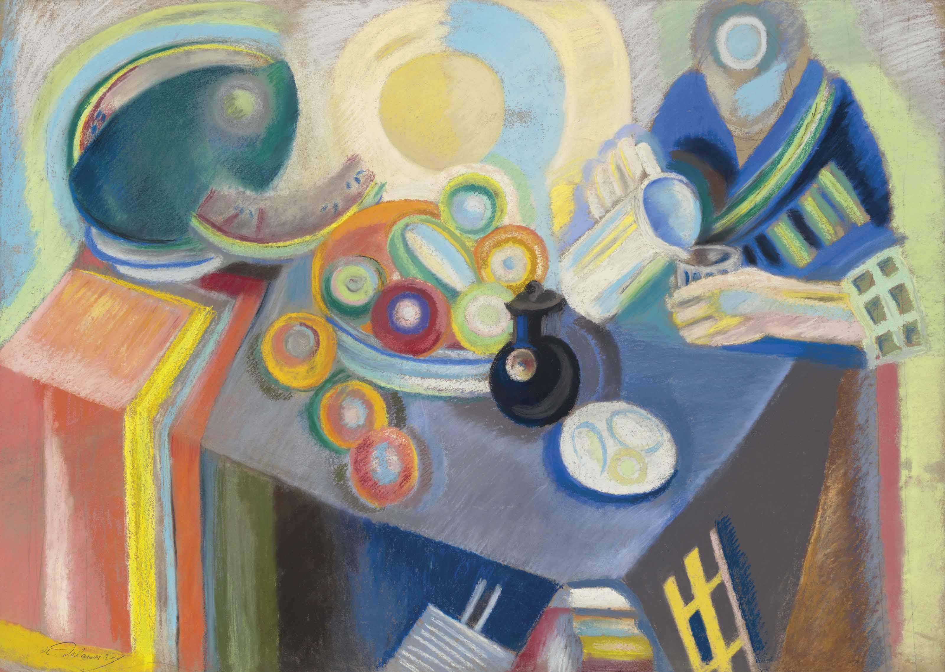 Robert Delaunay - La verseuse portugaise