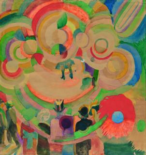 Robert Delaunay - Manège De Cochons