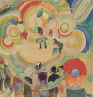 Robert Delaunay - Manège de Cochons