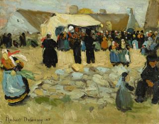 Robert Delaunay - Marché Breton