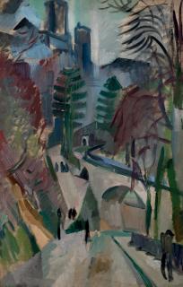 Robert Delaunay - Paysage de Laon