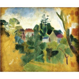 Robert Delaunay - Paysage Inachevé