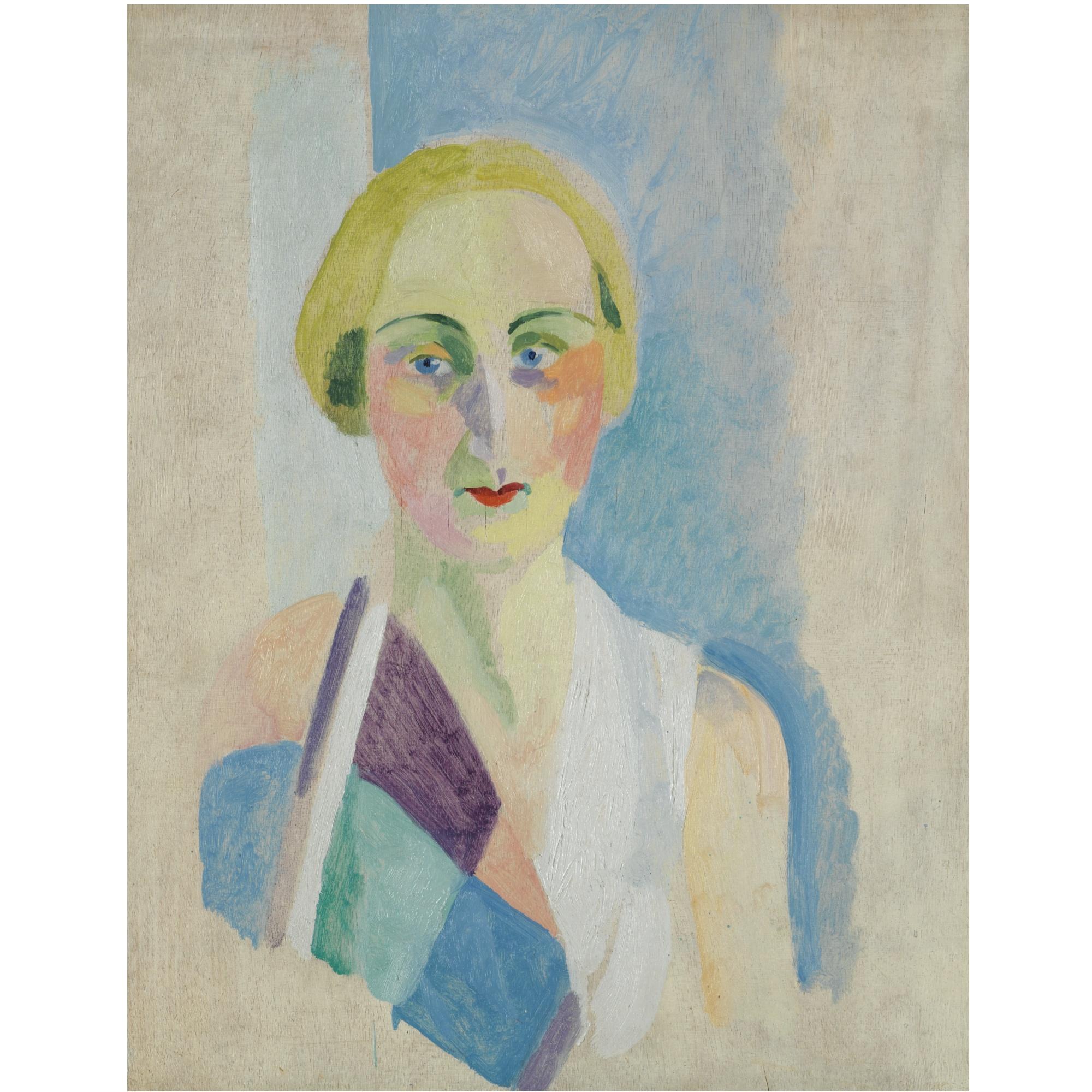 Robert Delaunay - Portrait De Madame Heim