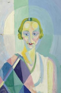 Robert Delaunay - Portrait de Madame Heim