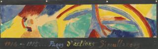Robert Delaunay - Tour Eiffel Et Arc-En-Ciel (Pages D\'Actions Simultanées)