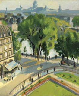 Robert Delaunay - Vue du Quai du Louvre