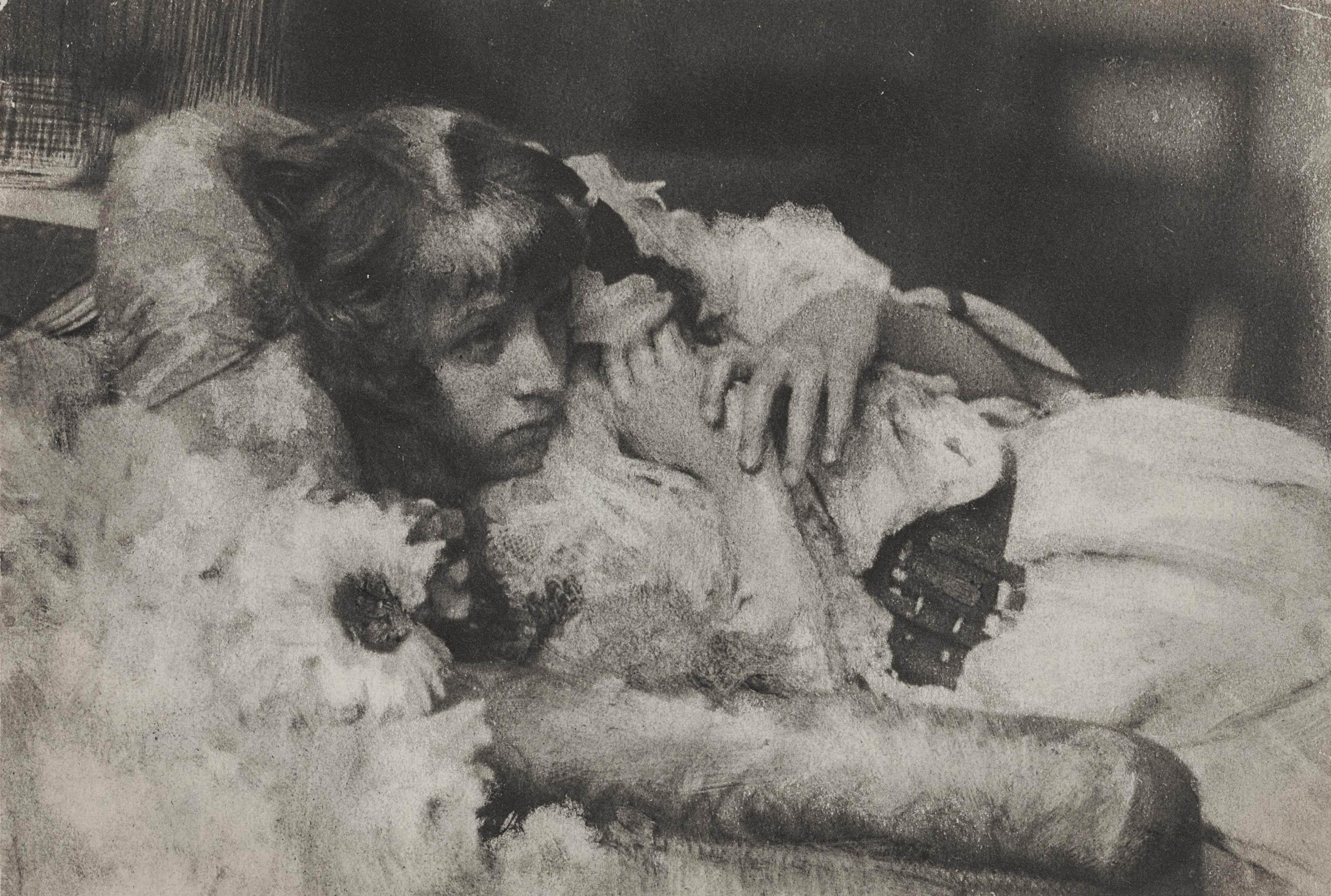 Robert Demachy - Jeune Fille Couchée, 1905