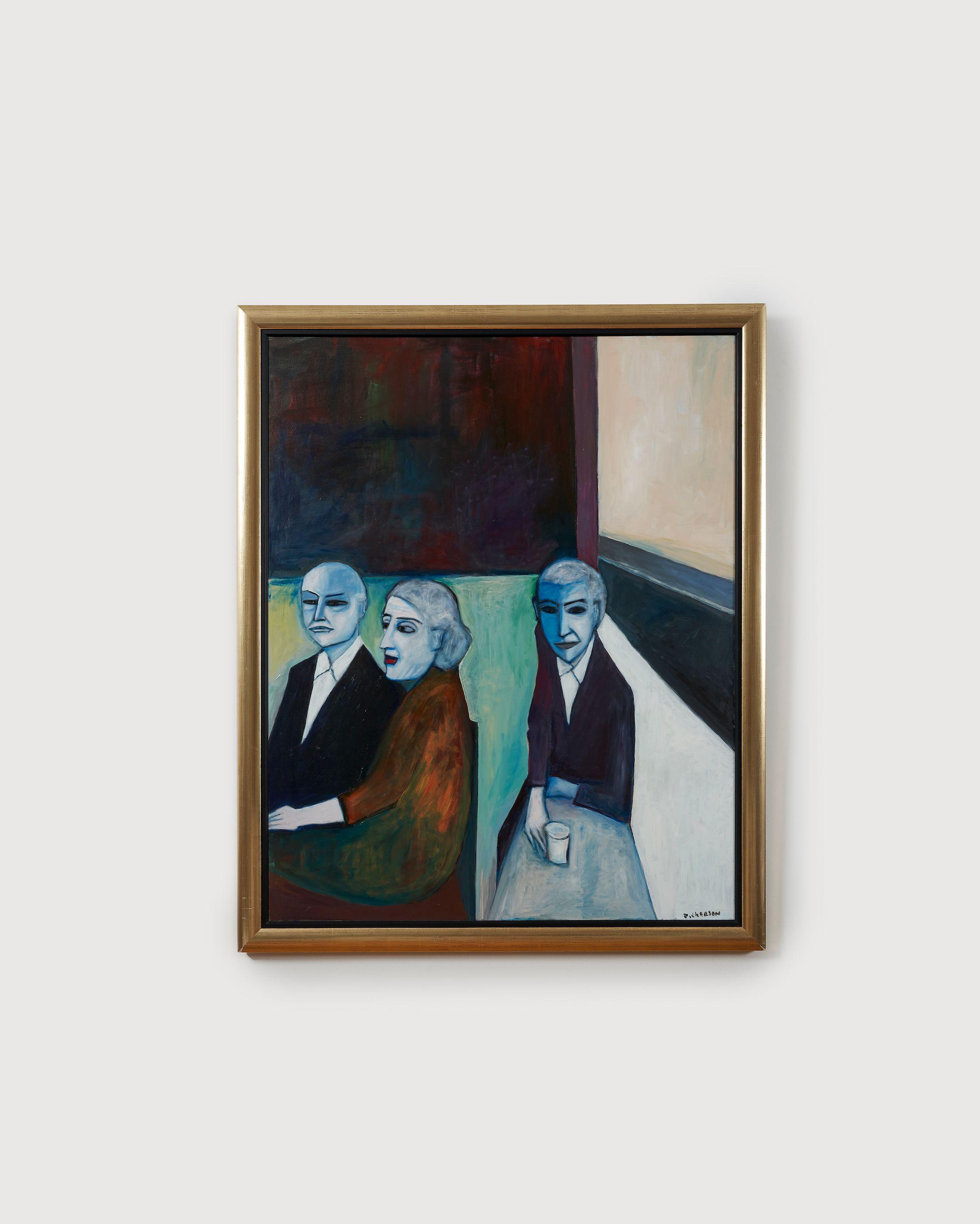 Robert Dickerson - In the Cafe, 2007