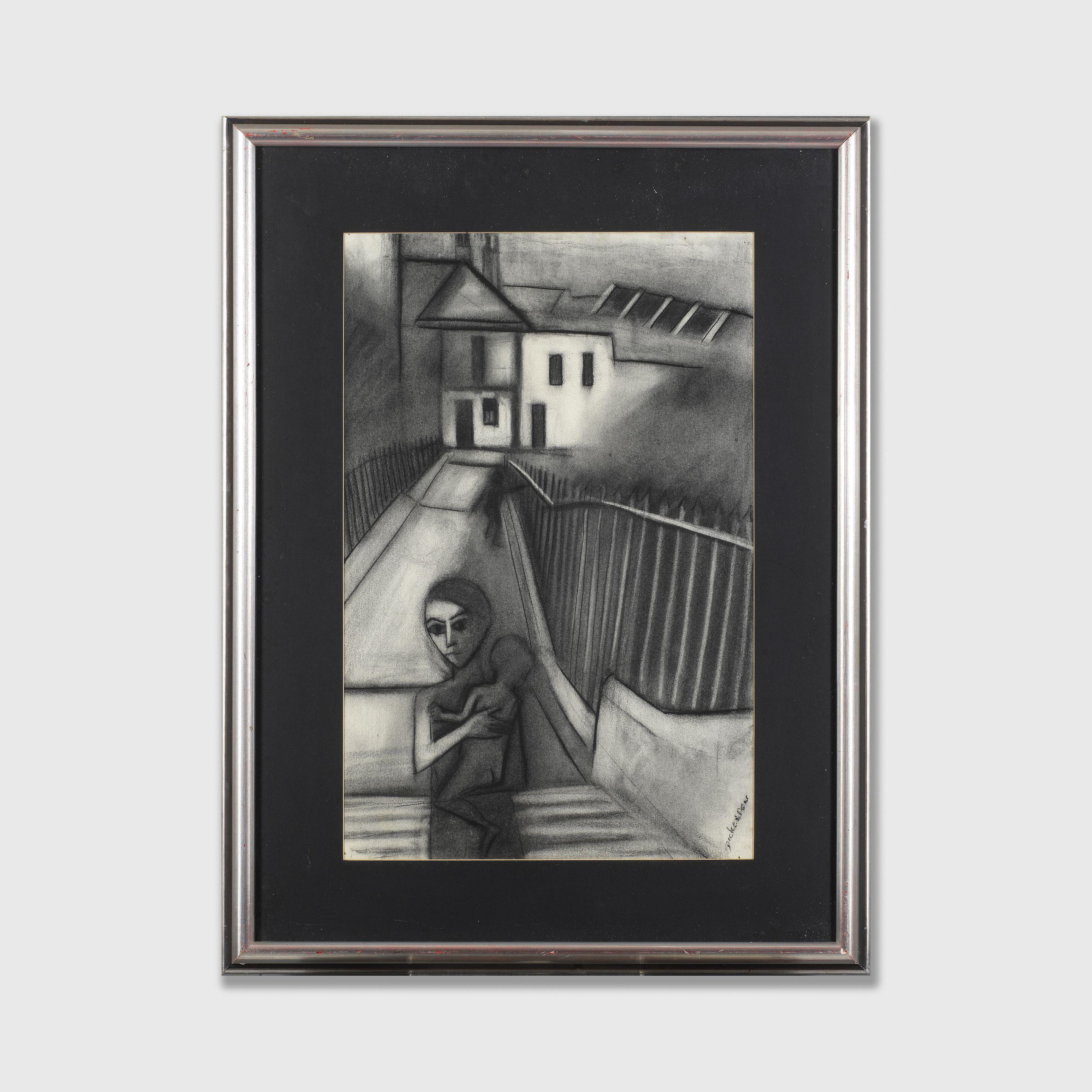 Robert Dickerson - Mother and Child in Township