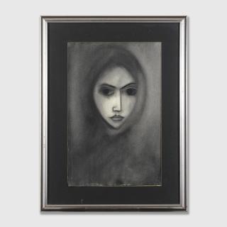 Robert Dickerson - Portrait of a Young Woman